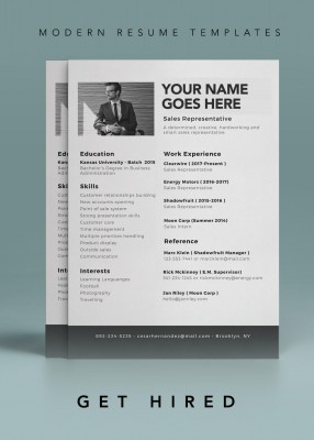 Modern Resume Templates | Templates.net cover